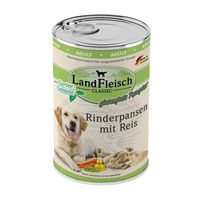 Packung LandFleisch Dog - Classic Dose Ente mit Lamm, Kartoffeln Wildapfel und Gartengemüse