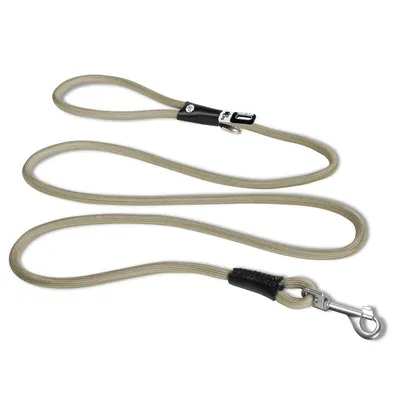 Curli Stretch Comfort Leine Tan