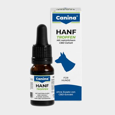 Canina Hanf Tropfen mit natürlichem CBD Gehalt