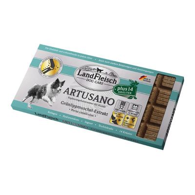Landfleisch Dog Care Artusano 200g mit Grünlippmuschel-Ex