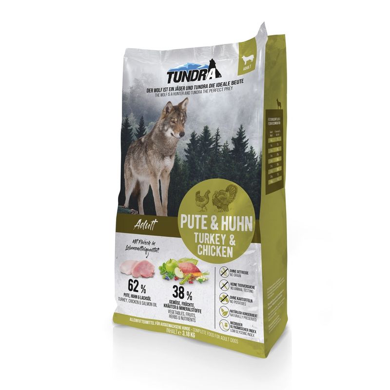 Tundra Dog - Trockenfutter Pute & Huhn