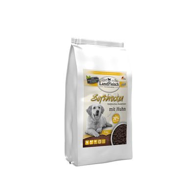 Landfleisch Dog Softbrocken mit Huhn