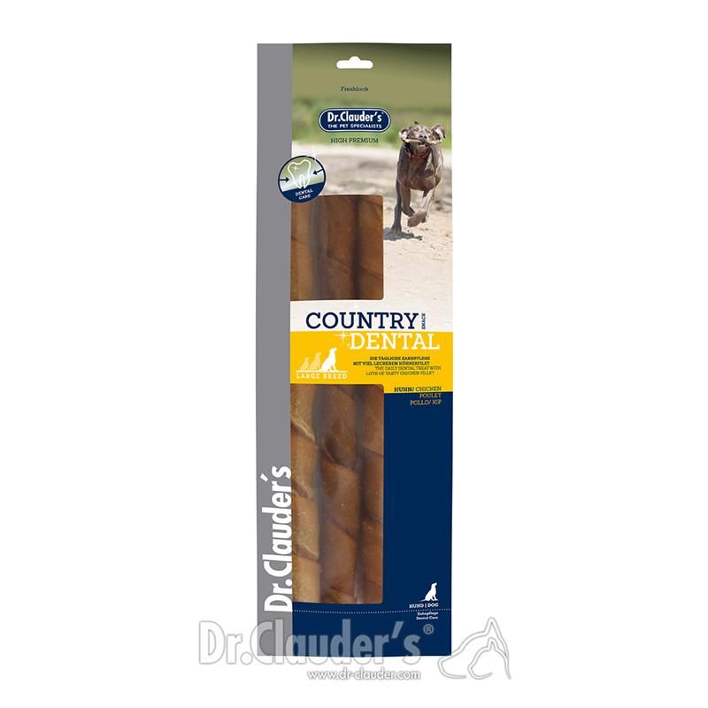 Dr. Clauder's Dog Snack Country Dental Snack Large Breed 8x315g