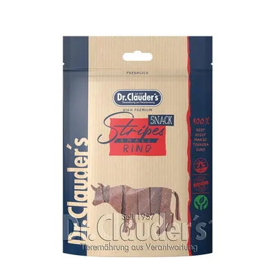 Dr. Clauder Dog Snack Stripes Small 80g Dr. Clauder Dog Snack Stripes Small 80g