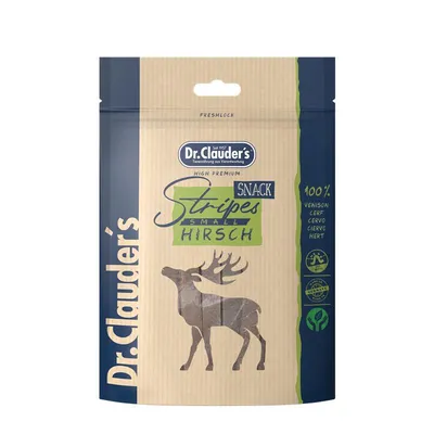 Dr. Clauder Dog Snack Stripes Small 80g Dr. Clauder Dog Snack Stripes Small 80g
