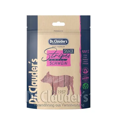 Dr. Clauder Dog Snack Stripes Small 80g Dr. Clauder Dog Snack Stripes Small 80g
