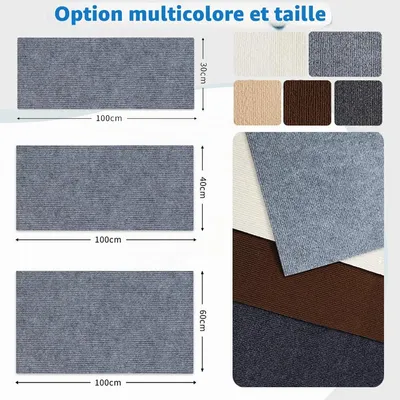 Tapis de griffoir adhésif pour chat, arbre à chat à monter soi-même