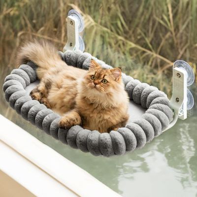 Elegant Hamac pour Chat Pliable Reversible Support 18kg M