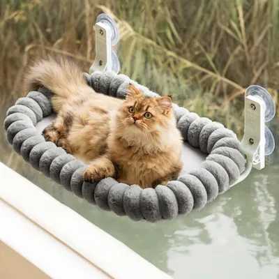 Elegant Hamac pour Chat Pliable Reversible Support 18kg M Elegant Hamac pour Chat Pliable Reversible Support 18kg M