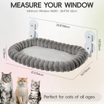 Elegant Hamac pour Chat Pliable Reversible Support 18kg M Elegant Hamac pour Chat Pliable Reversible Support 18kg M