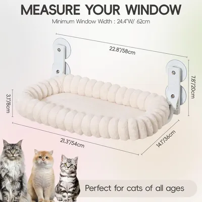 Elegant Hamac pour Chat Pliable Reversible Support 18kg M Elegant Hamac pour Chat Pliable Reversible Support 18kg M
