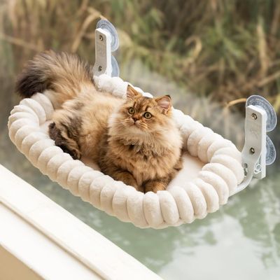 Elegant Hamac pour Chat Pliable Reversible Support 18kg M
