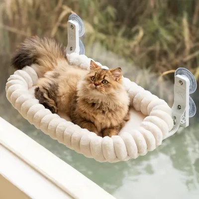 Elegant Hamac pour Chat Pliable Reversible Support 18kg M Elegant Hamac pour Chat Pliable Reversible Support 18kg M