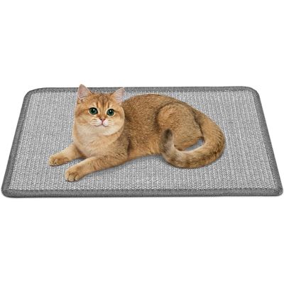 Tapis Griffoir Chat Sisal 60x40cm pour Chat Anti-Griffe