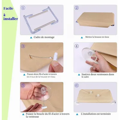 Hamac de Chat monté sur la fenêtre pour la Perche du Chat, lit Suspendu Hamac de Chat monté sur la fenêtre pour la Perche du Chat, lit Suspendu