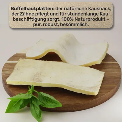 Büffelkauchips 100% Büffel Kopfhaut 10-14cm Kausnack Büffelkauchips 100% Büffel Kopfhaut 10-14cm Kausnack