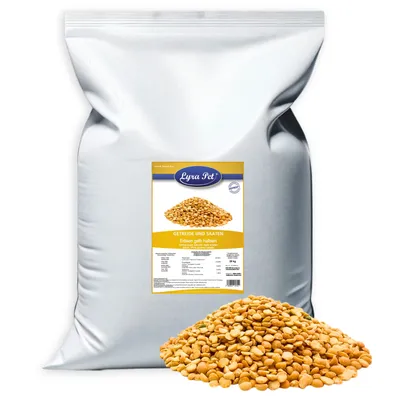 Lyra Pet® Erbsen gelb halbiert Lyra Pet® Erbsen gelb halbiert