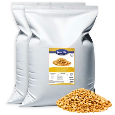 Lyra Pet® Erbsen gelb halbiert