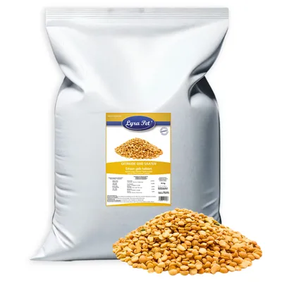 Lyra Pet® Erbsen gelb halbiert Lyra Pet® Erbsen gelb halbiert
