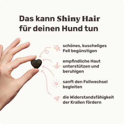 mammaly - Shiny Hair® - Haut- und Fell-Snacks für Hunde