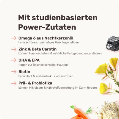 mammaly - Shiny Hair® - Haut- und Fell-Snacks für Hunde