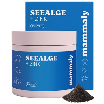 mammaly - Seealge & Zink Pulver für Hunde
