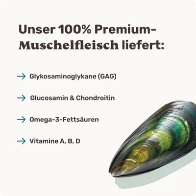 mammaly - Grünlippmuschel-Drops für Hunde