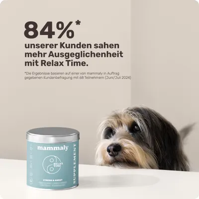 mammaly - Relax Time® - Entspannungs-Snacks für Hunde mammaly - Relax Time® - Entspannungs-Snacks für Hunde