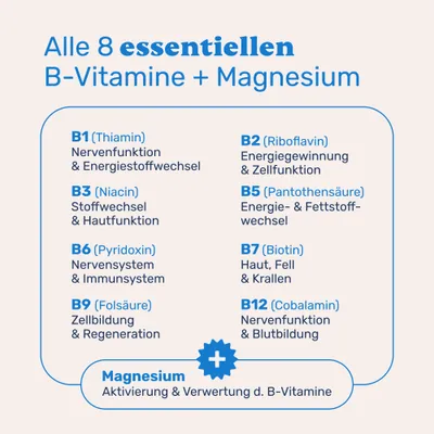 mammaly - Vitamin B Complete & Magnesium Tabletten für Hunde mammaly - Vitamin B Complete & Magnesium Tabletten für Hunde