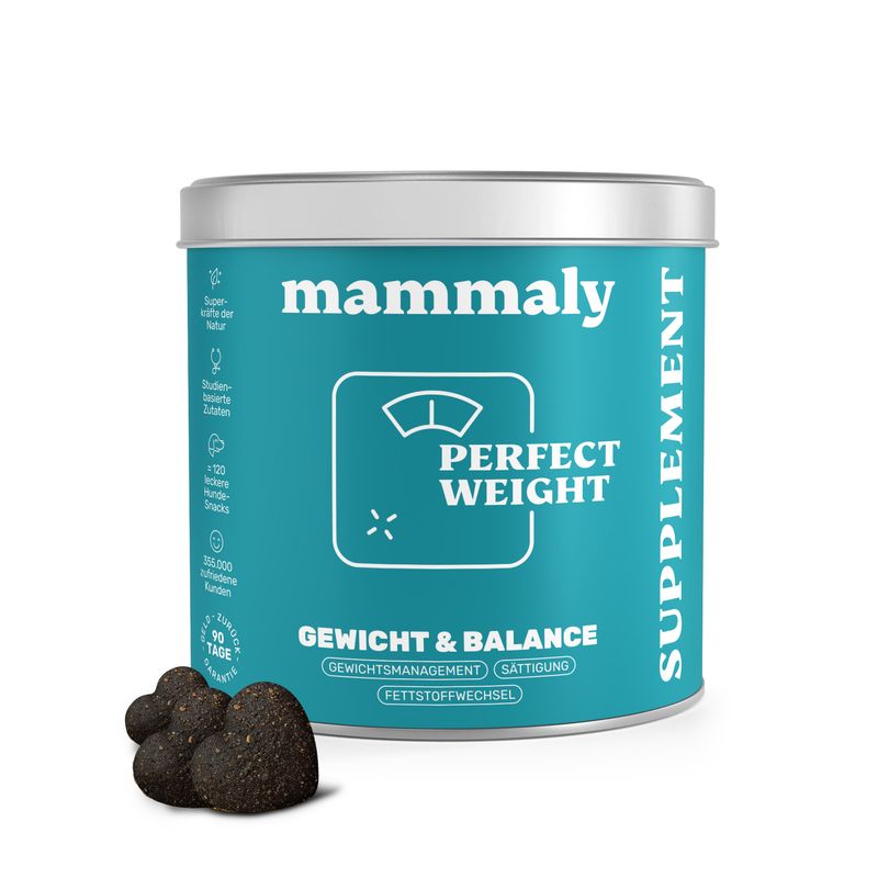 mammaly - Perfect Weight® - Gewichtsmanagement-Snacks für Hunde