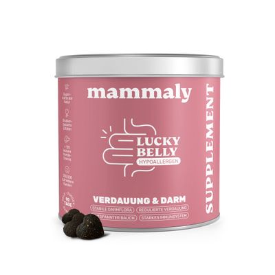 mammaly - Lucky Belly® ohne Huhn - Verdauungs-Snacks für Hunde