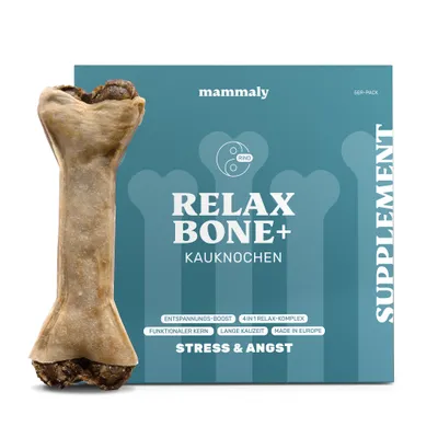mammaly - Relax Bone - Entspannungs-Kauknochen für Hunde mammaly - Relax Bone - Entspannungs-Kauknochen für Hunde