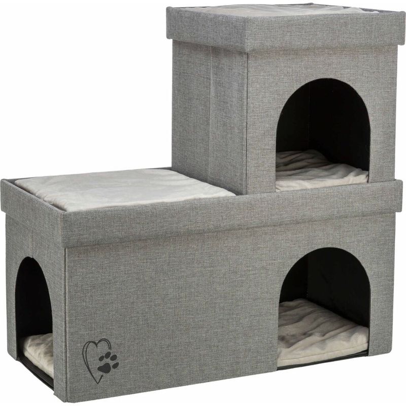 TRIXIE Faltbare Höhle Kimy für Katzen und kleine Hunde