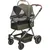 TRIXIE Hundebuggy bis 22 kg mit abnehmbarem Korb und Regenhaube TRIXIE Hundebuggy bis 22 kg mit abnehmbarem Korb und Regenhaube