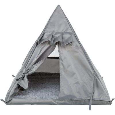TRIXIE Outdoor Katzentipi Samoa mit Lüftungsgitter und Heringen