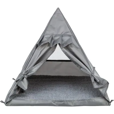 TRIXIE Outdoor Katzentipi Samoa mit Lüftungsgitter und Heringen TRIXIE Outdoor Katzentipi Samoa mit Lüftungsgitter und Heringen