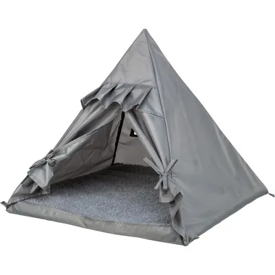 TRIXIE Outdoor Katzentipi Samoa mit Lüftungsgitter und Heringen TRIXIE Outdoor Katzentipi Samoa mit Lüftungsgitter und Heringen