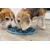 TRIXIE Slow Feeding Set de Table Pillars, en TPE, 35 cm, Bleu - 25038 TRIXIE Slow Feeding Set de Table Pillars, en TPE, 35 cm, Bleu - 25038