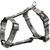 schwarz/silbergrau, M–L, 52–75 cm/25 mm