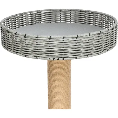TRIXIE Outdoor Kratzbaum Amalia aus Polyrattan mit Höhle TRIXIE Outdoor Kratzbaum Amalia aus Polyrattan mit Höhle