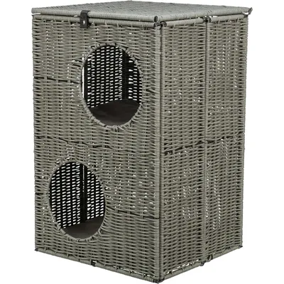 TRIXIE Outdoor Katzenhöhle Amalia aus Polyrattan, eckig TRIXIE Outdoor Katzenhöhle Amalia aus Polyrattan, eckig