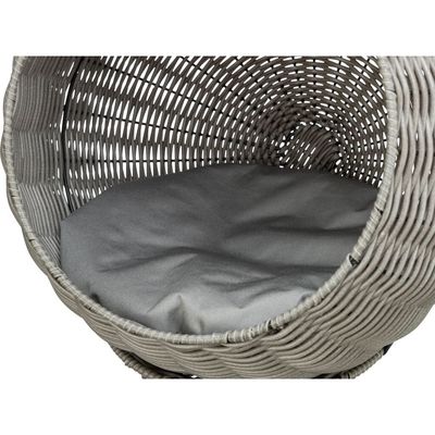 TRIXIE Outdoor Katzenhöhle Amalia aus Polyrattan, rund