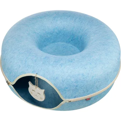 TRIXIE Filzdonut Katzenhöhle mit Spielzeug TRIXIE Filzdonut Katzenhöhle mit Spielzeug
