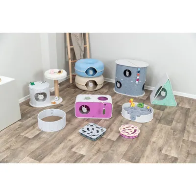 TRIXIE Filzdonut Katzenhöhle mit Spielzeug TRIXIE Filzdonut Katzenhöhle mit Spielzeug