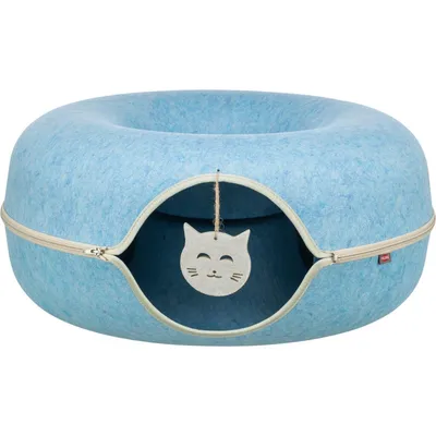 TRIXIE Filzdonut Katzenhöhle mit Spielzeug TRIXIE Filzdonut Katzenhöhle mit Spielzeug