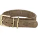 TRIXIE Pure Halsband, Leder extra breit