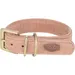 TRIXIE Pure Halsband, Leder extra breit
