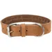 TRIXIE Rustic Fettleder-Halsband Heartbeat