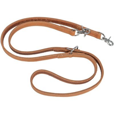 TRIXIE Rustic Fettleder-Verlängerungsleine Heartbeat