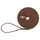 dunkelbraun, S–M, 10 m/8 mm